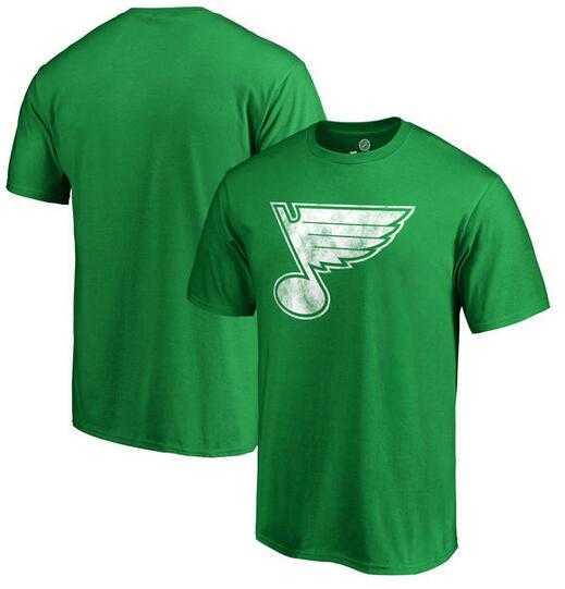 Men's St. Louis Blues Fanatics Branded St. Patrick's Day White Logo T-Shirt Kelly Green FengYun,We sell and wholesale Men's St. Louis Blues Fanatics Branded St. Patrick's Day White Logo T-Shirt Kelly Green FengYun on line form chian!
